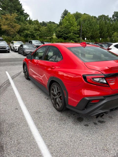 2024 Subaru WRX TR Red at Auto Express Mitsubishi