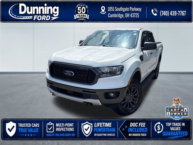 Oxford White 2019 Ford Ranger Pickup Truck Four-Wheel Drive Automatic