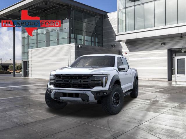 2025 Space White Metallic Ford F-150 Raptor 4X4 Truck