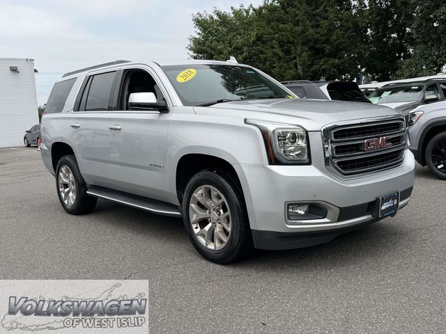 Quicksilver Metallic 2018 GMC Yukon SUV / Crossover Four-Wheel Drive 6-Speed Automatic Overdrive