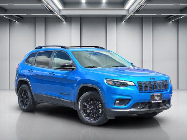 Hydro Blue Pearlcoat 2023 Jeep Cherokee Altitude 4WD SUV / Crossover 9-Speed Automatic