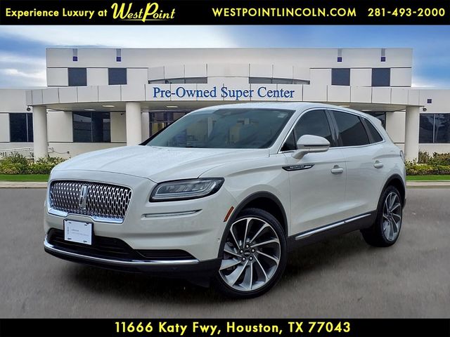 Pearl Metallic 2023 Lincoln Nautilus SUV / Crossover Front-Wheel Drive 8-Speed Automatic