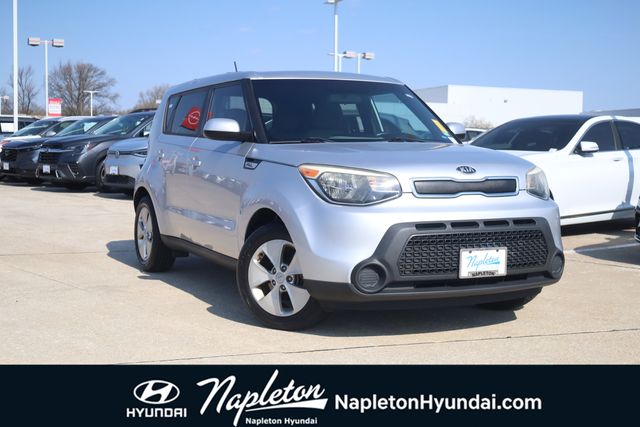 Bright Silver 2015 Kia Soul Base Wagon Front-Wheel Drive 6-Speed Automatic