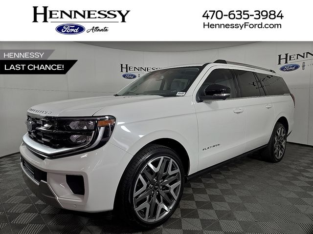 White Metallic 2026 Ford Expedition MAX Platinum 4WD SUV / Crossover Four-Wheel Drive Automatic