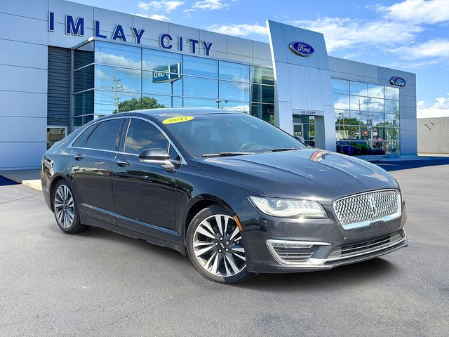 Black Velvet 2017 Lincoln MKZ Sedan All-Wheel Drive 6-Speed Automatic