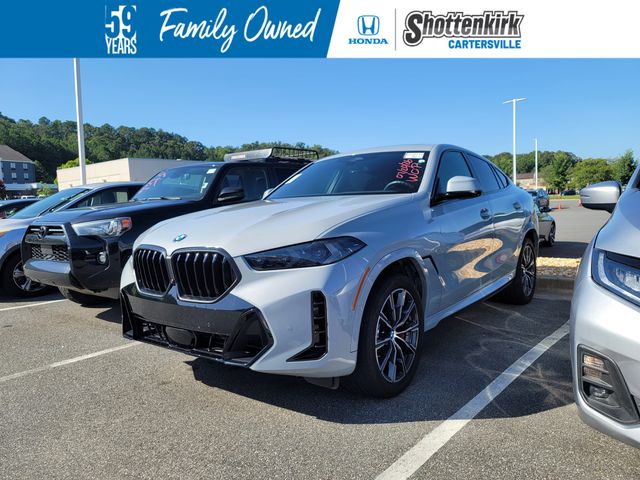 Gray Metallic 2025 BMW X6 SUV / Crossover All-Wheel Drive 8-Speed Automatic