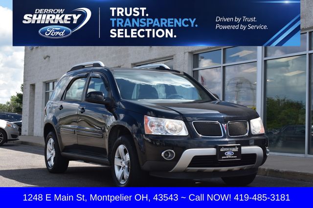 Black 2007 Pontiac Torrent SUV / Crossover Front-Wheel Drive 5-Speed Automatic Overdrive