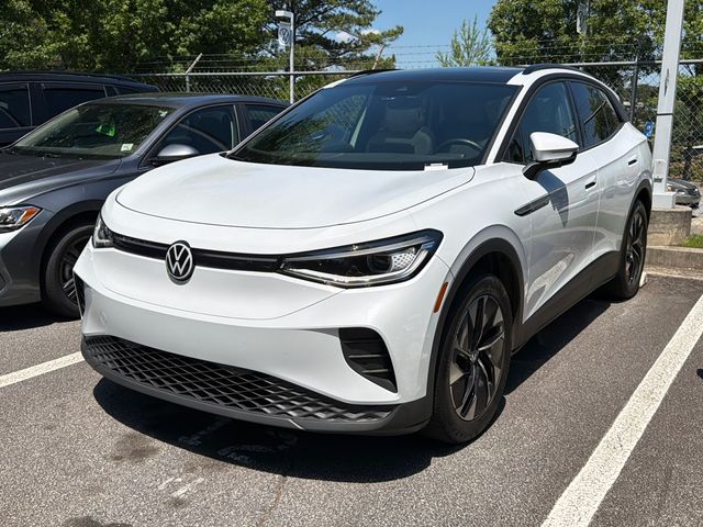 Glacier White Metallic 2022 Volkswagen ID.4 Pro S RWD SUV / Crossover Rear-Wheel Drive Automatic