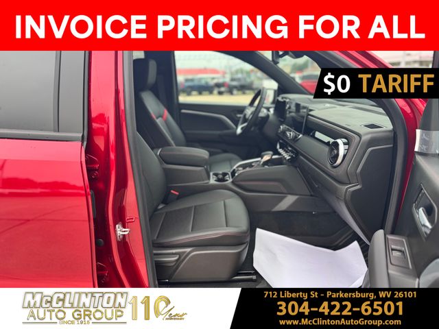 2025 Radiant Red Tintcoat Chevrolet Colorado Z71 4X4 Truck
