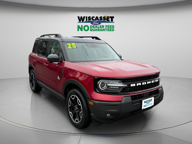 Ruby Red Metallic 2025 Ford Bronco Sport SUV / Crossover All-Wheel Drive 8-Speed Automatic