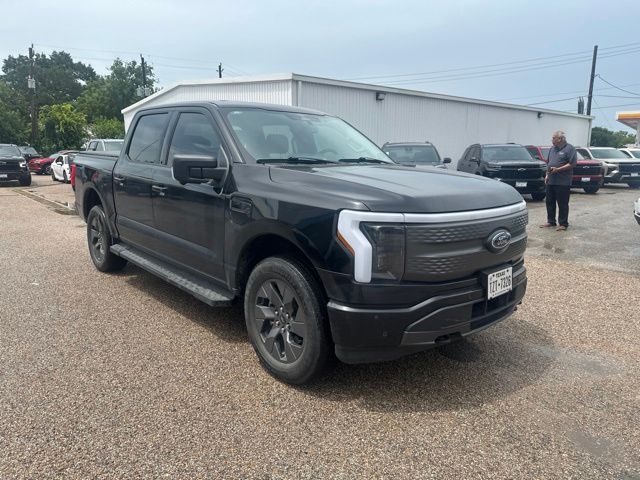 2023 Ford F-150 Lightning XLT Black at EAG Ford Navasota