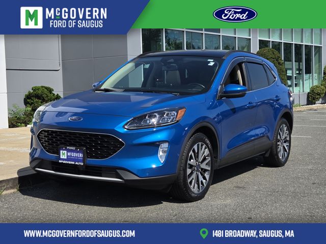 Velocity Blue Metallic 2020 Ford Escape SUV / Crossover All-Wheel Drive 8-Speed Automatic