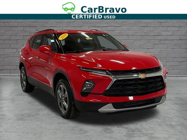 Red Hot 2024 Chevrolet Blazer SUV / Crossover Front-Wheel Drive 9-Speed Automatic Overdrive