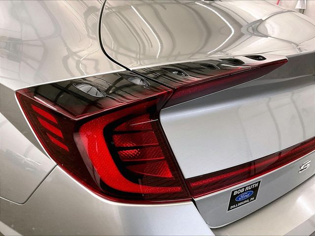 2020 Hyundai Sonata SEL Silver at Phil Fitts Ford