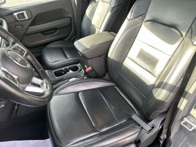 Certified Used 2021 Gray Jeep Unlimited Sahara Altitude image 15