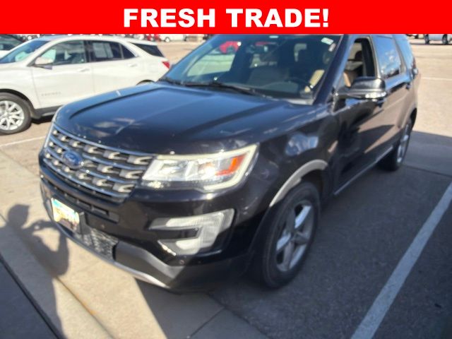 Shadow Black 2017 Ford Explorer XLT AWD SUV / Crossover All-Wheel Drive 6-Speed Automatic