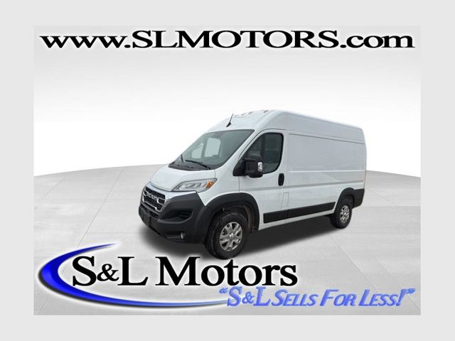 Bright White Clearcoat 2024 RAM ProMaster Van 9-Speed Automatic
