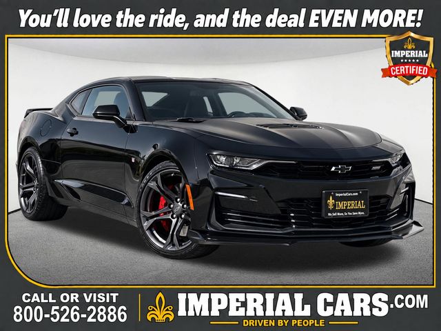 Black 2023 Chevrolet Camaro Coupe Rear-Wheel Drive 6-Speed Manual