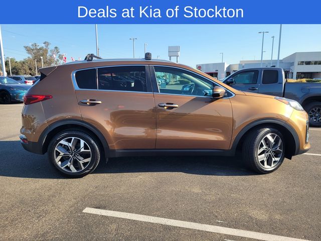 Red (Copper) 2021 Kia Sportage SUV / Crossover Front-Wheel Drive 6-Speed Automatic Overdrive