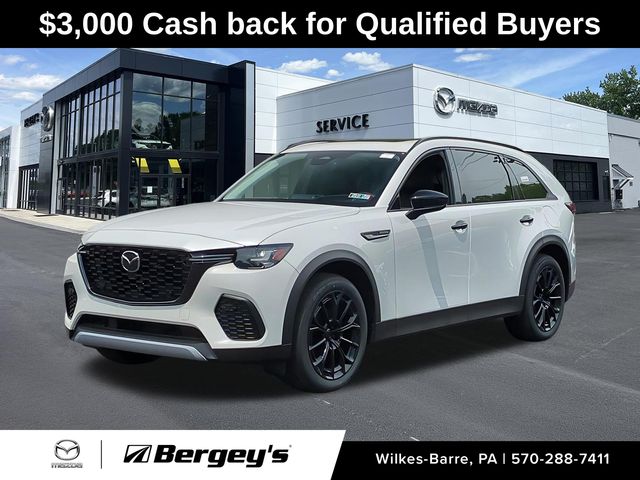 Rhodium White Premium 2026 Mazda CX-70 3.3 Turbo Premium AWD SUV / Crossover All-Wheel Drive 8-Speed Automatic