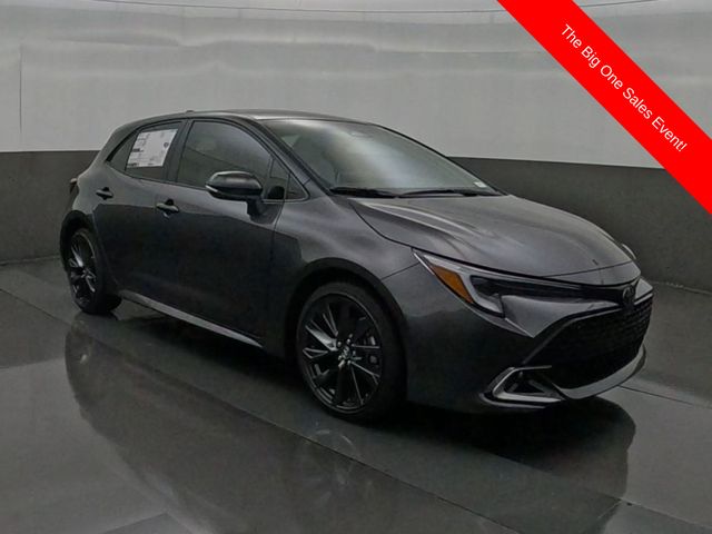 Midnight Black Metallic 2026 Toyota Corolla Hatchback Hatchback Front-Wheel Drive Continuously Variable Transmission