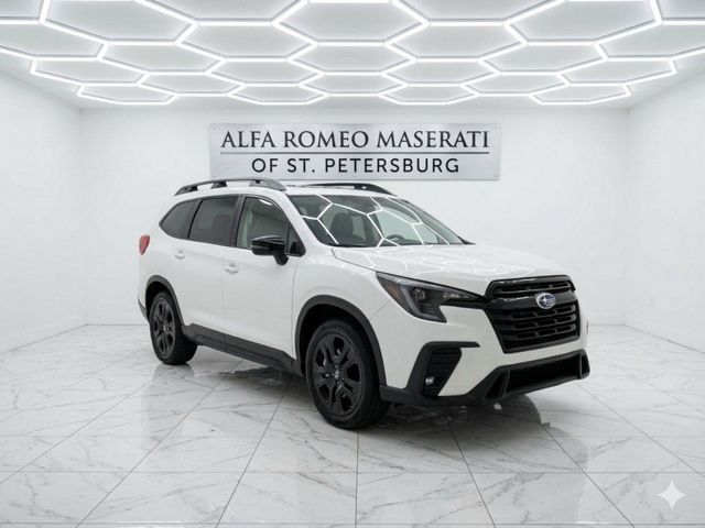 Crystal White Pearl 2025 Subaru Ascent SUV / Crossover All-Wheel Drive Continuously Variable Transmission