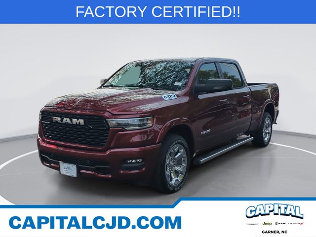 Delmonico Red Pearlcoat 2025 RAM 1500 Pickup Truck Four-Wheel Drive 8-Speed Automatic