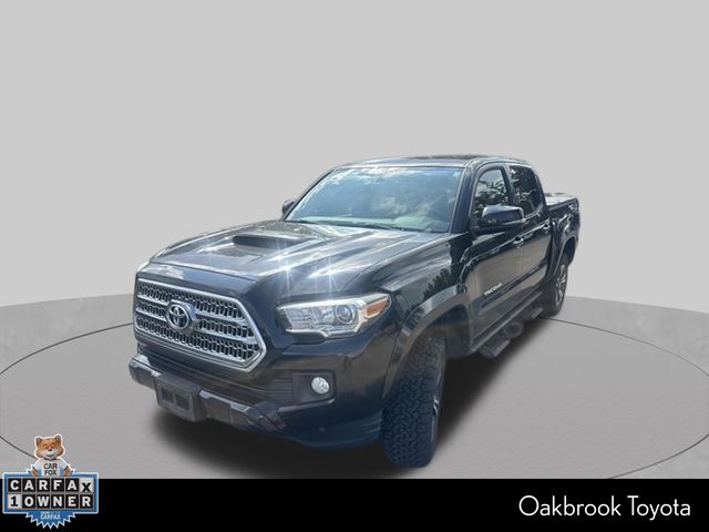 Black 2016 Toyota Tacoma Pickup Truck Four-Wheel Drive 6-Speed Automatic