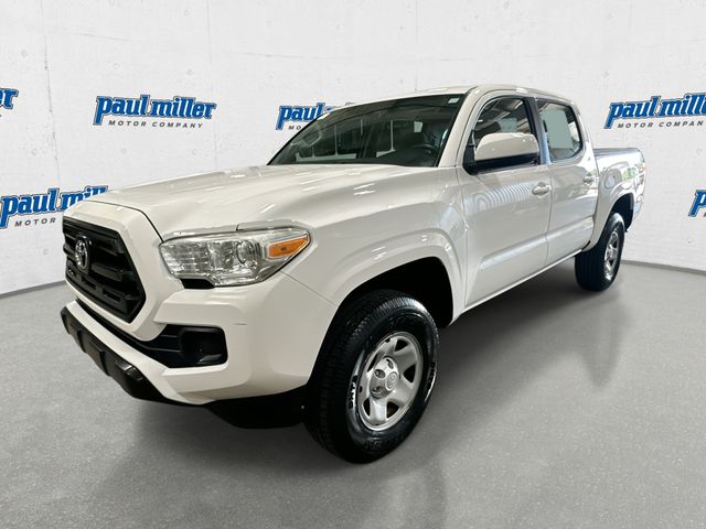 Super White 2017 Toyota Tacoma SR V6 Double Cab 4WD Pickup Truck Four-Wheel Drive 6-Speed Automatic