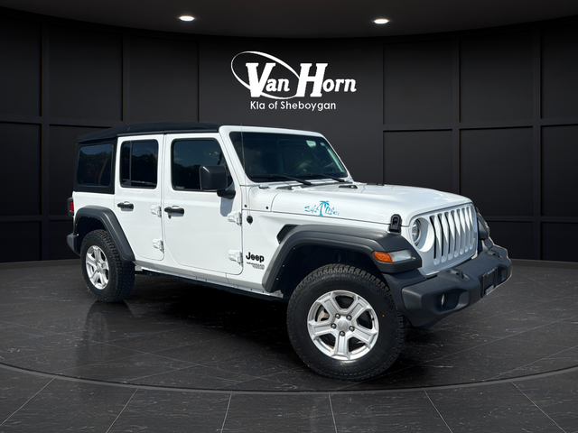 Bright White Clearcoat 2021 Jeep Wrangler SUV / Crossover Four-Wheel Drive 8-Speed Automatic