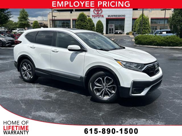 Platinum White 2020 Honda CR-V SUV / Crossover Front-Wheel Drive Continuously Variable Transmission