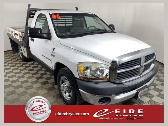 Bright White Clearcoat 2006 Dodge RAM 2500 Pickup Truck 4X2 5-Speed Automatic