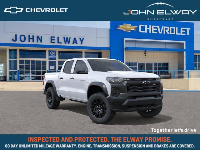 Summit White 2026 Chevrolet Colorado Pickup Truck Four-Wheel Drive 8-Speed Automatic