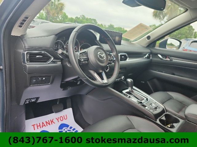 2021 Mazda CX-5 Carbon Edition Turbo Gray at Stokes Mazda