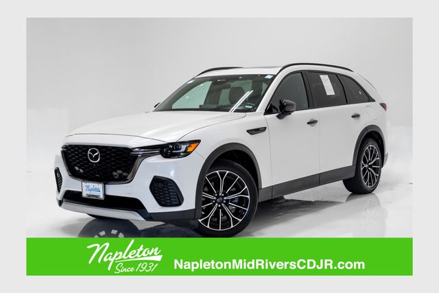 Rhodium White Premium 2025 Mazda CX-70 PHEV Premium Plus AWD SUV / Crossover All-Wheel Drive 8-Speed Automatic
