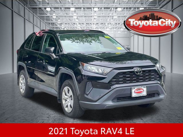 Midnight Black Metallic 2021 Toyota RAV4 SUV / Crossover All-Wheel Drive 8-Speed Automatic