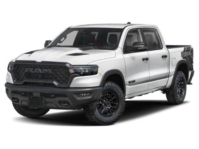 River Rock 2025 RAM 1500 Rebel Crew Cab 4WD Pickup Truck Four-Wheel Drive 8-Speed Automatic