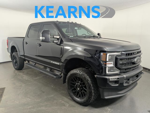 Agate Black Metallic 2023 Ford F-350 Super Duty Platinum Crew Cab 4WD Pickup Truck Four-Wheel Drive Automatic