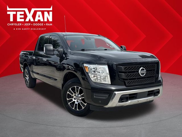 2020 Nissan Titan SV Black at Central Houston Nissan