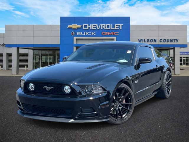 Black 2014 Ford Mustang Coupe Rear-Wheel Drive 6-Speed Manual