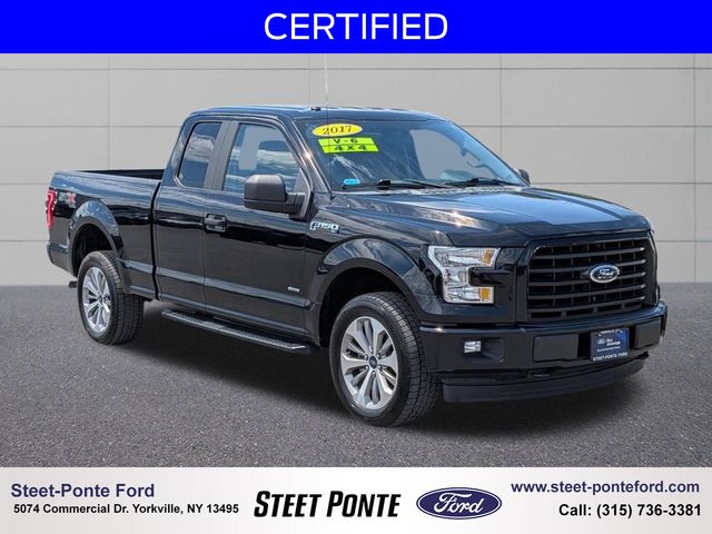Shadow Black 2017 Ford F-150 Pickup Truck Four-Wheel Drive Automatic