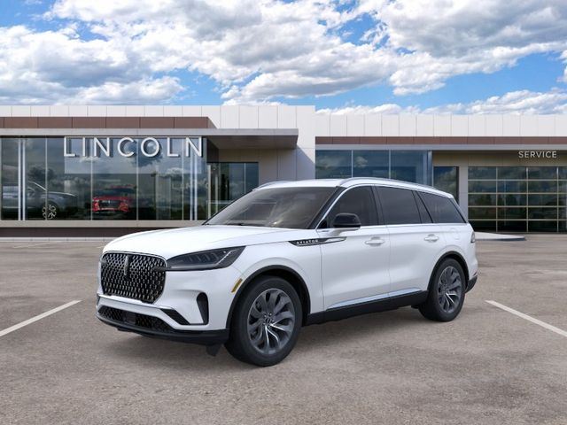 Pristine White Metallic Tri-Coat 2026 Lincoln Aviator SUV / Crossover All-Wheel Drive Automatic