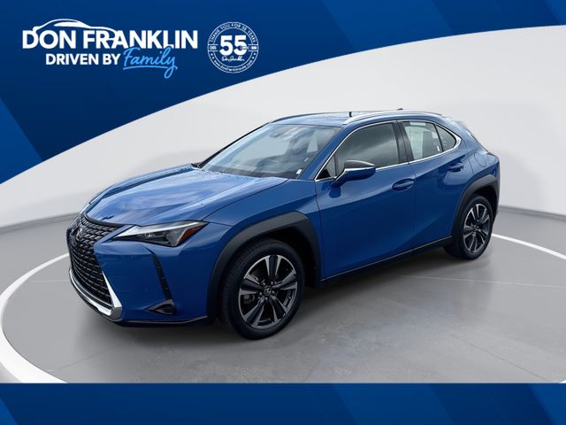 Blue 2024 Lexus UX Hybrid 250h AWD SUV / Crossover All-Wheel Drive Continuously Variable Transmission
