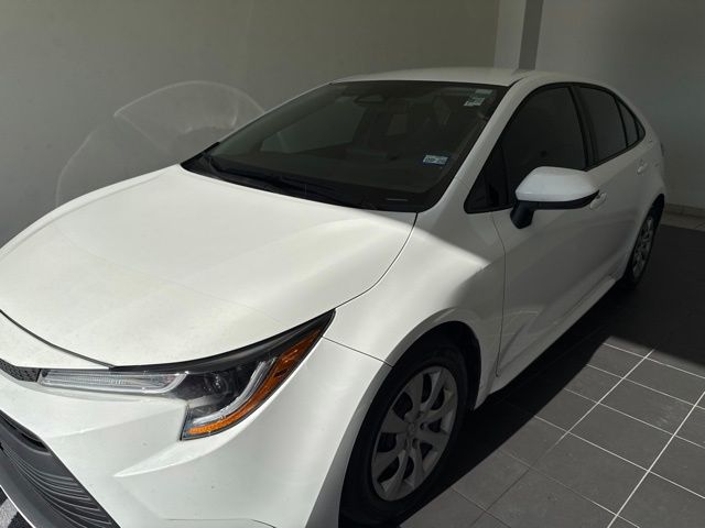 2024 Toyota Corolla LE White at Community Toyota