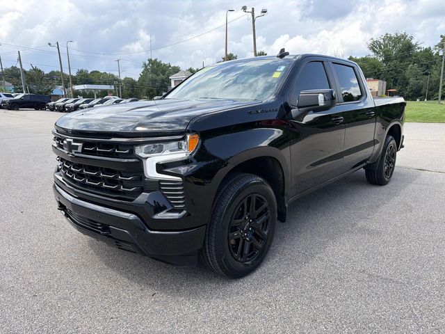 Black 2024 Chevrolet Silverado 1500 Pickup Truck Four-Wheel Drive Automatic