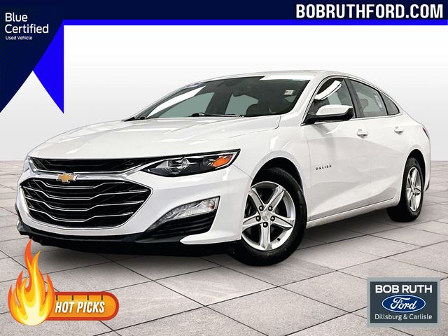 2023 Chevrolet Malibu LT White at Klick Lewis Buick Chevrolet