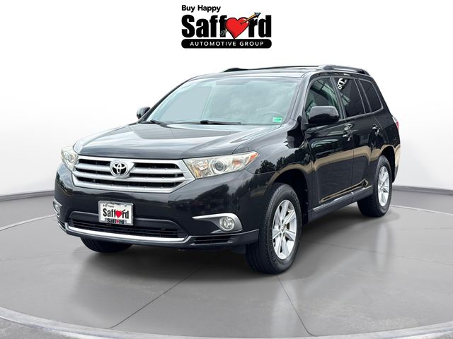 Black 2013 Toyota Highlander SUV / Crossover Front-Wheel Drive 5-Speed Automatic Overdrive