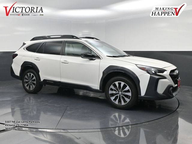 2023 Subaru Outback Limited White at Joe Myers Mazda Kia