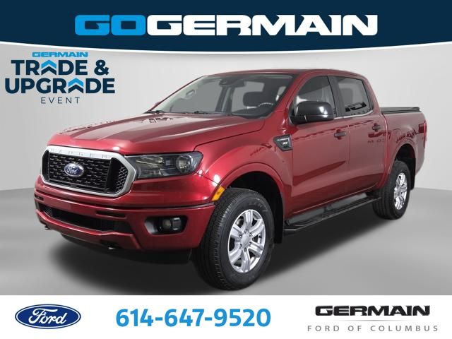 Rapid Red Metallic Tinted Clearcoat 2020 Ford Ranger XLT SuperCrew RWD Pickup Truck 4X2 Automatic