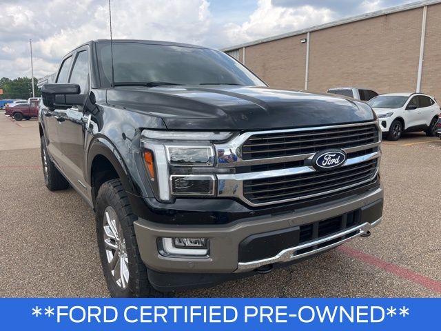 Black Metallic 2025 Ford F-150 King Ranch SuperCrew 4WD Pickup Truck Four-Wheel Drive Automatic